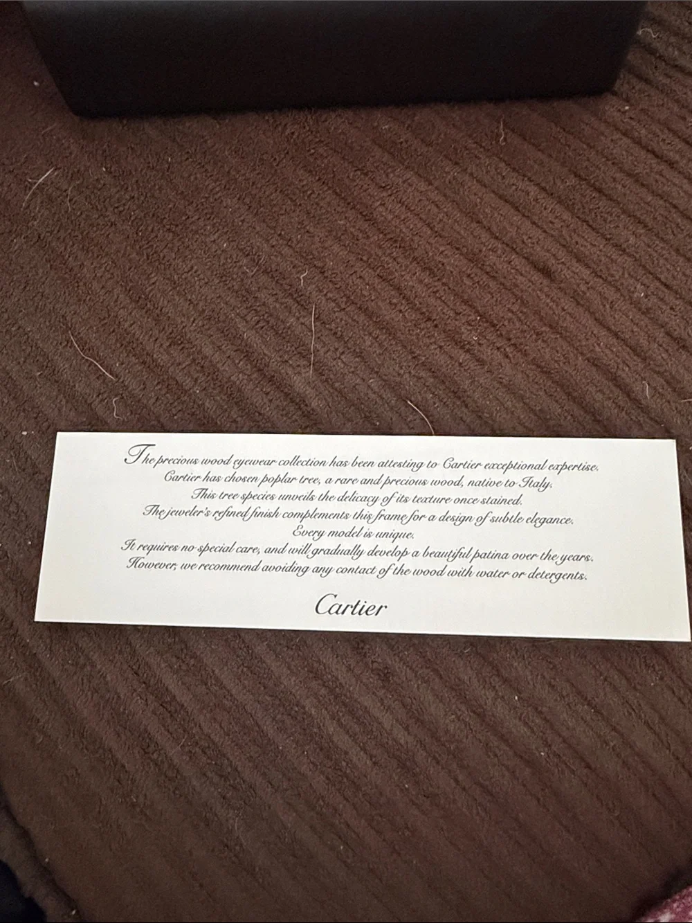 Cartier sophisticated rimless